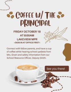 Coffee with the Principal